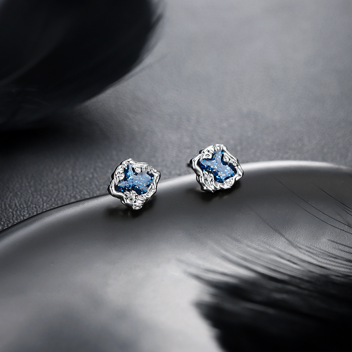 Cool Men’s Stud Earrings. Minimalist Street & Punk Style, Ideal For Casual, Party & Daily Wear. Made Of 316L Stainless Steel, Hypoallergenic, Nickel-_voghion.com