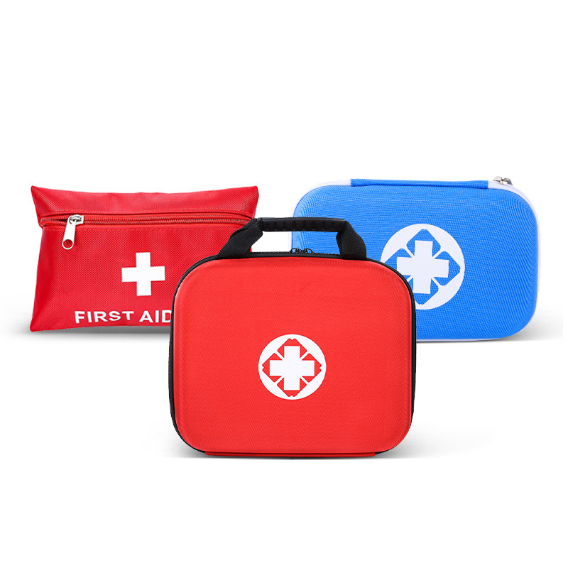 Wholesale Portable First Aid Kit, Outdoor Emergency Rescue Kit, Camping Car Emergency Kit, Can Be Printed with Logo
