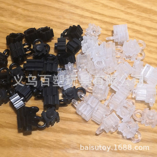 Building block particles 8MM series building blocks special accessories Micro diamond pendant with holes building block hanging accessories wholesale