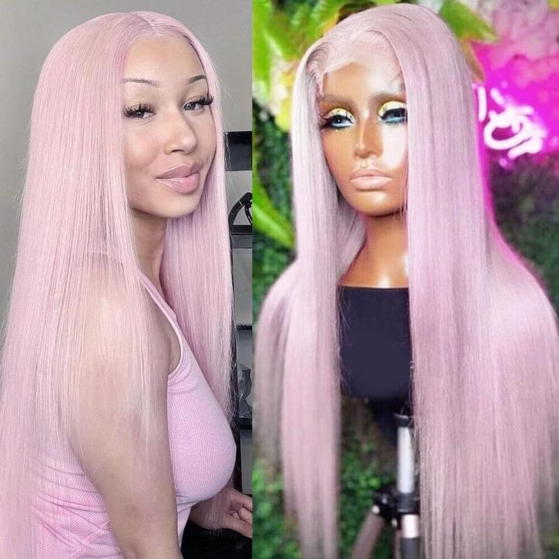 2025 New Cross-Border Dropshipping 133 Pink Artificial Hair Fashionable Women's Long Wig Cross-Border Dropshipping 2025 New Cross-Border Dropshipping 133 Pink Artificial Hair Fashionable Women's Long Wig Cross-Border Dropshipping