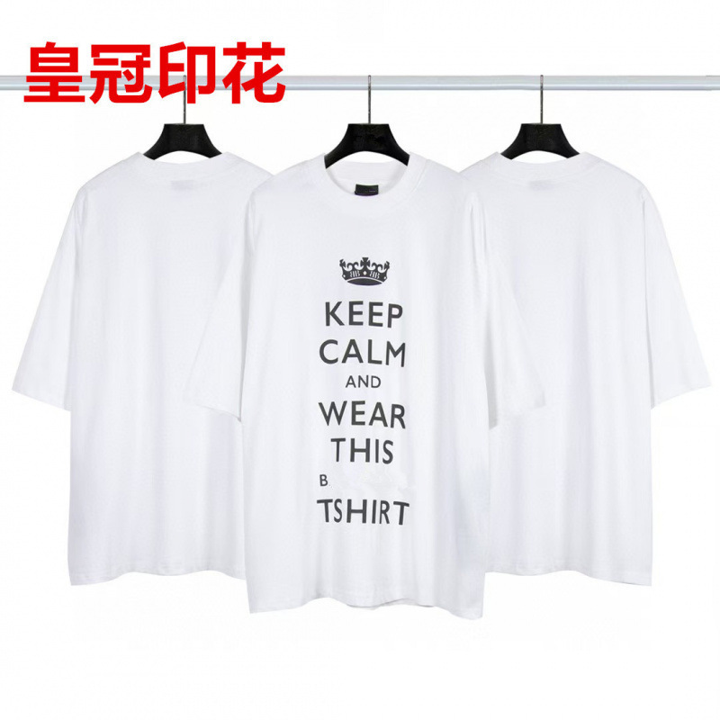 高品質クロスボーダーアメリカンスタイル25ss夏新作No.10ユニフォームレタールーズ半袖Tシャツ卸売|undefined
