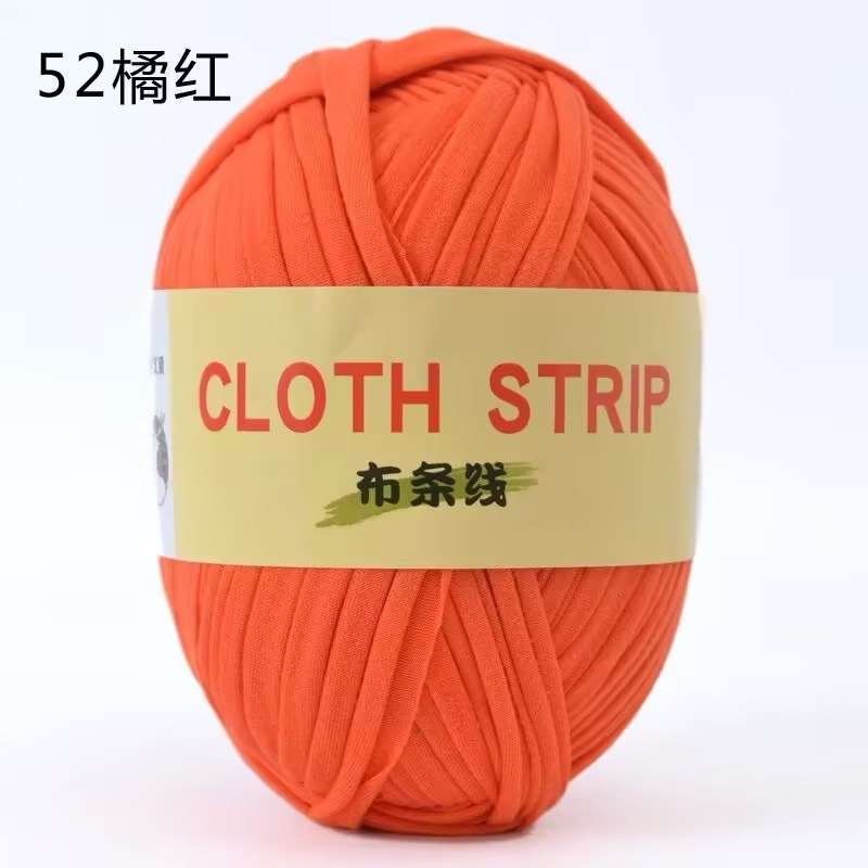 Gran gancho de línea de tela muñeca zapatillas de almacenamiento cesto cojín manta ganchillo DIY material casero tela gruesa trenzado