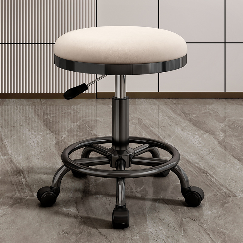 silla de dentista de estética elevadora polea de manicura silla giratoria silla de computadora silla de laboratorio maestro taburete