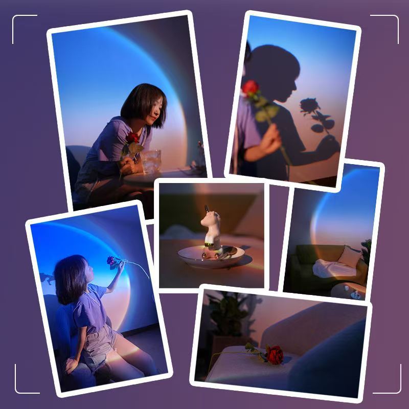 인터넷 연예인 플로어 램프 - 길이 30cm, 헤드와 베이스만