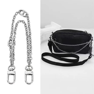 Vintage Joker Bag Decorative Chain Hanging Metal Chain Single Buy Portable Shoulder Strap Accessories Pig Nose Chain Bag Chain