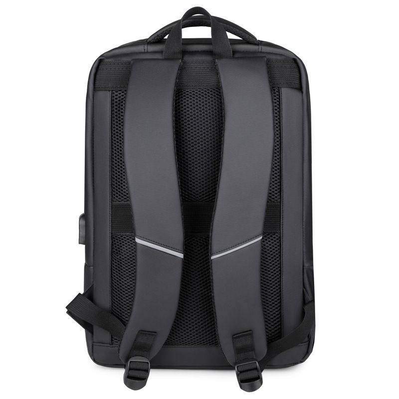 Mochila de viaje de negocios para hombres de nuevo estilo, mochila de viaje de ocio simple de gran capacidad, bolsa para computadora portátil de negocios
