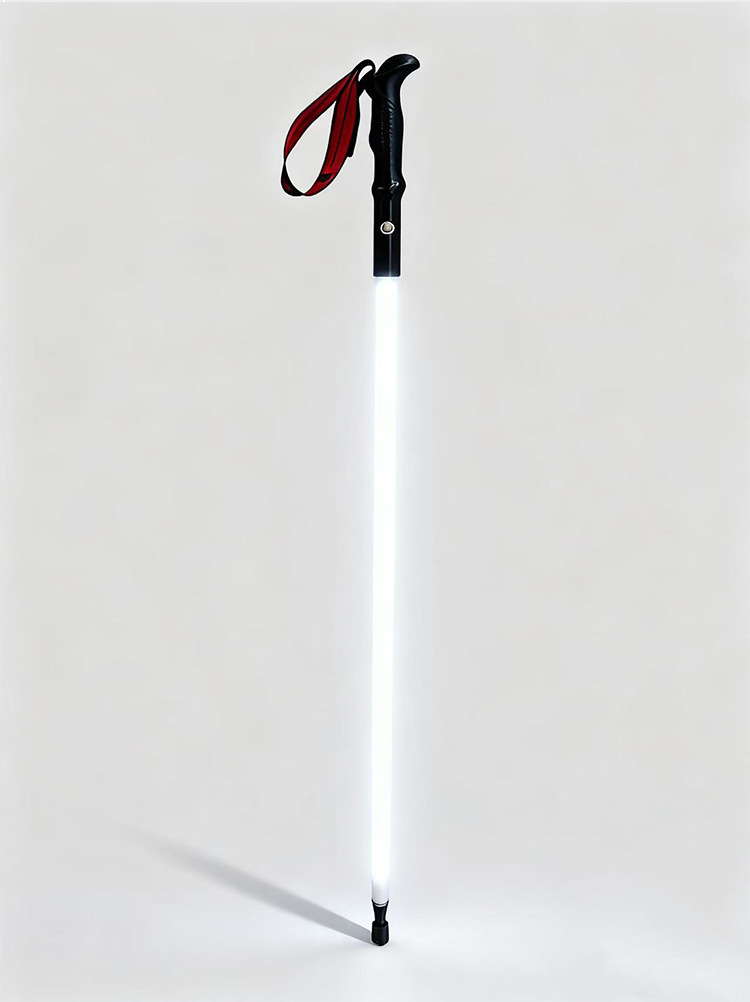 Leuchtende professionelle Nachtkletterausrüstung Spazierstock Ultraleichte Beleuchtung Wandern Reisen Bequem_voghion.com