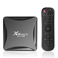 X88 MINI 13网络播放器RK3528安卓13.0双频WIFI TV BOX 支持8K