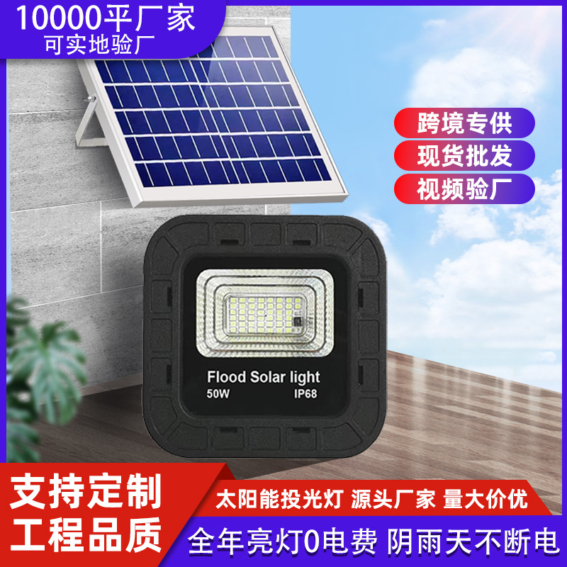Lámpara de proyección solar LED lámpara exterior iluminación de jardín de alta potencia super brillante iluminación de pared al aire libre impermeable