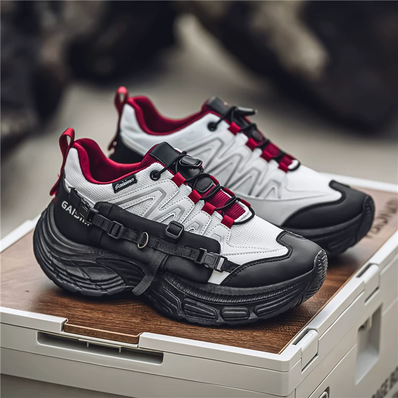 2025 четыре сезона в прямом эфире сетчатая повседневная обувь индивидуальная национальная волна шнуровка