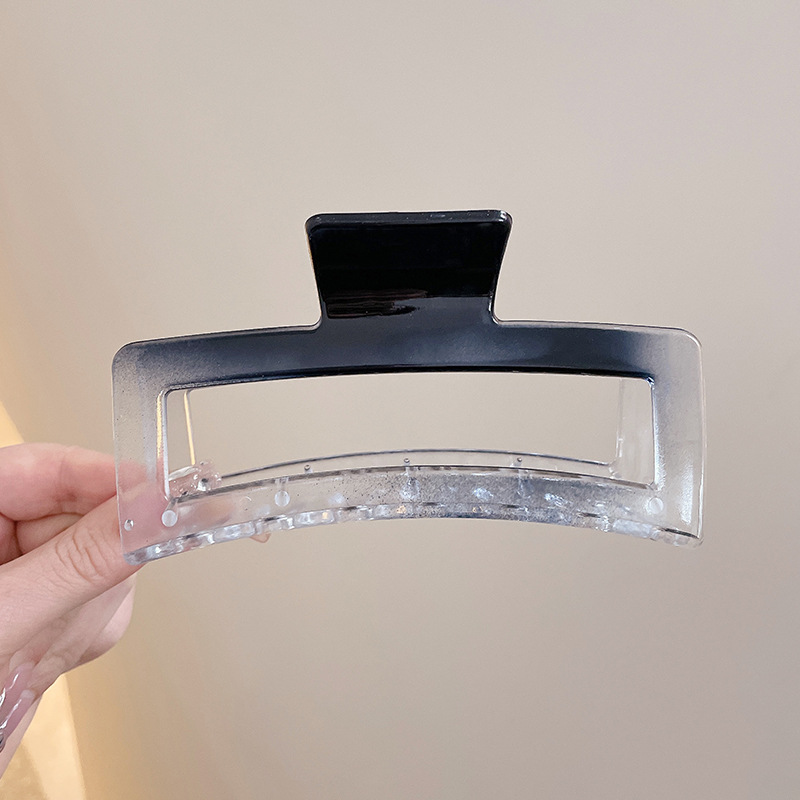 Pasador de Pelo Elegante Estilo Coreano, Pinza de Pelo Grande de Alta Gama, Nuevo Estilo 2025 para Peinados Recogidos, Pinza para Cabello Grueso.