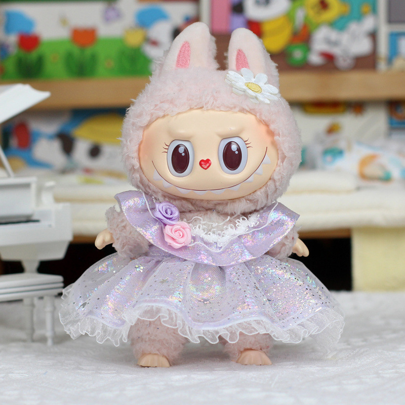 洋服のみ】ラブブベビー服 17cm ラブブ服世代 新作ベビー服コレクション ハートビートマカロン|undefined
