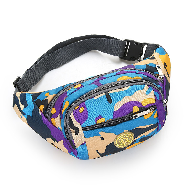 파란색과 보라색 위장