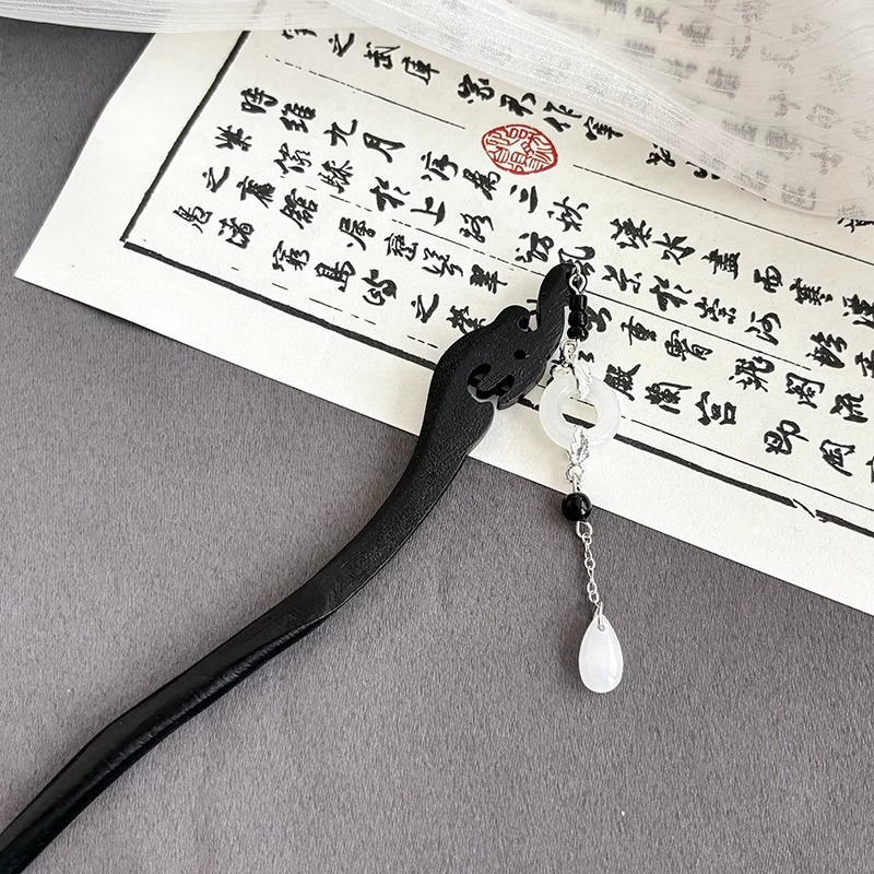 Nueva horquilla de estilo chino borla de alto grado para mujer horquilla diaria updo horquilla estilo antiguo hanfu hairpin tocado