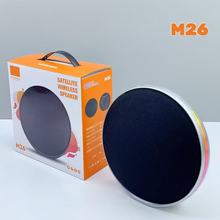 外贸新款热销M26蓝牙音箱无线户外重低音炮桌面迷你蓝牙音响