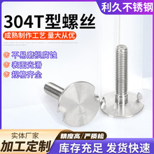 304不锈钢T型螺丝槽用螺栓T形压板螺钉 模具槽用螺栓连接紧固件