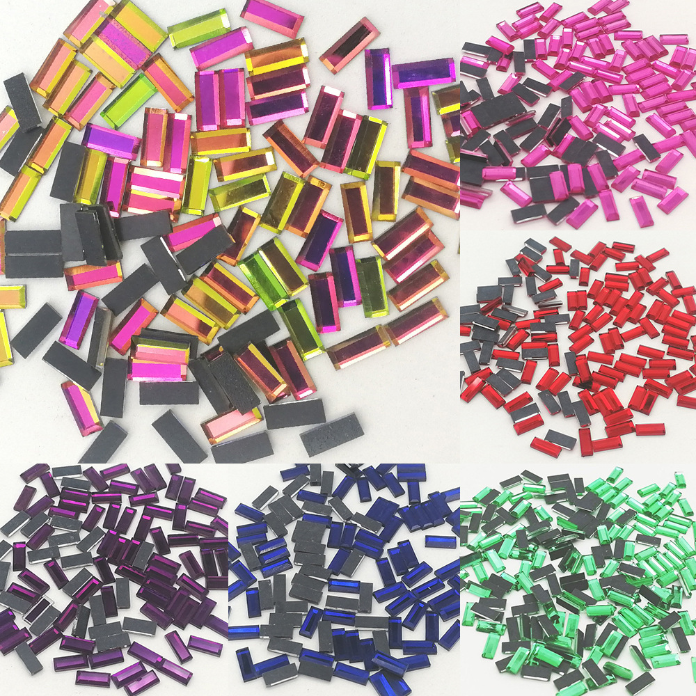 cristal taladro de fondo plano hecha a mano DIY taladro de uñas joyas decoración accesorios de ropa taladro a granel accesorios de taladro al por mayor diamantes de agua