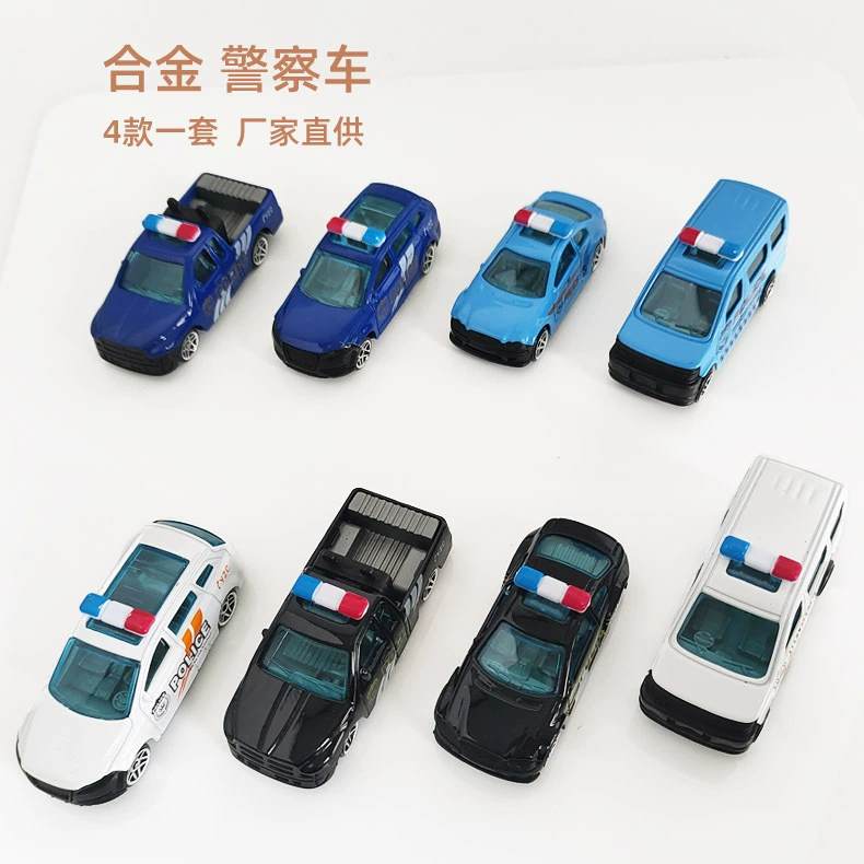 Модель игрушечного автомобиля из сплава моделирование Полицейская машина Детский Карманный Автомобиль спортивный автомобиль мальчик игрушка раздвижной автомобиль гоночный автомобиль