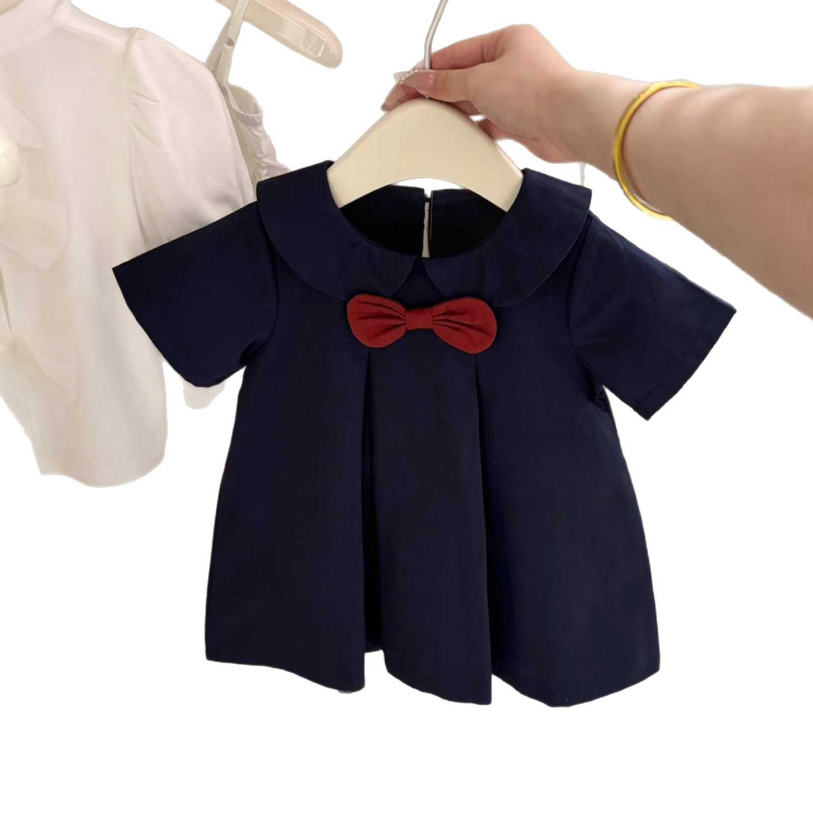 [Xianning Seven] ¡Hayao Miyazaki! Niñas estilo universitario bebé jk pajarita lindo uniforme vestido de manga corta