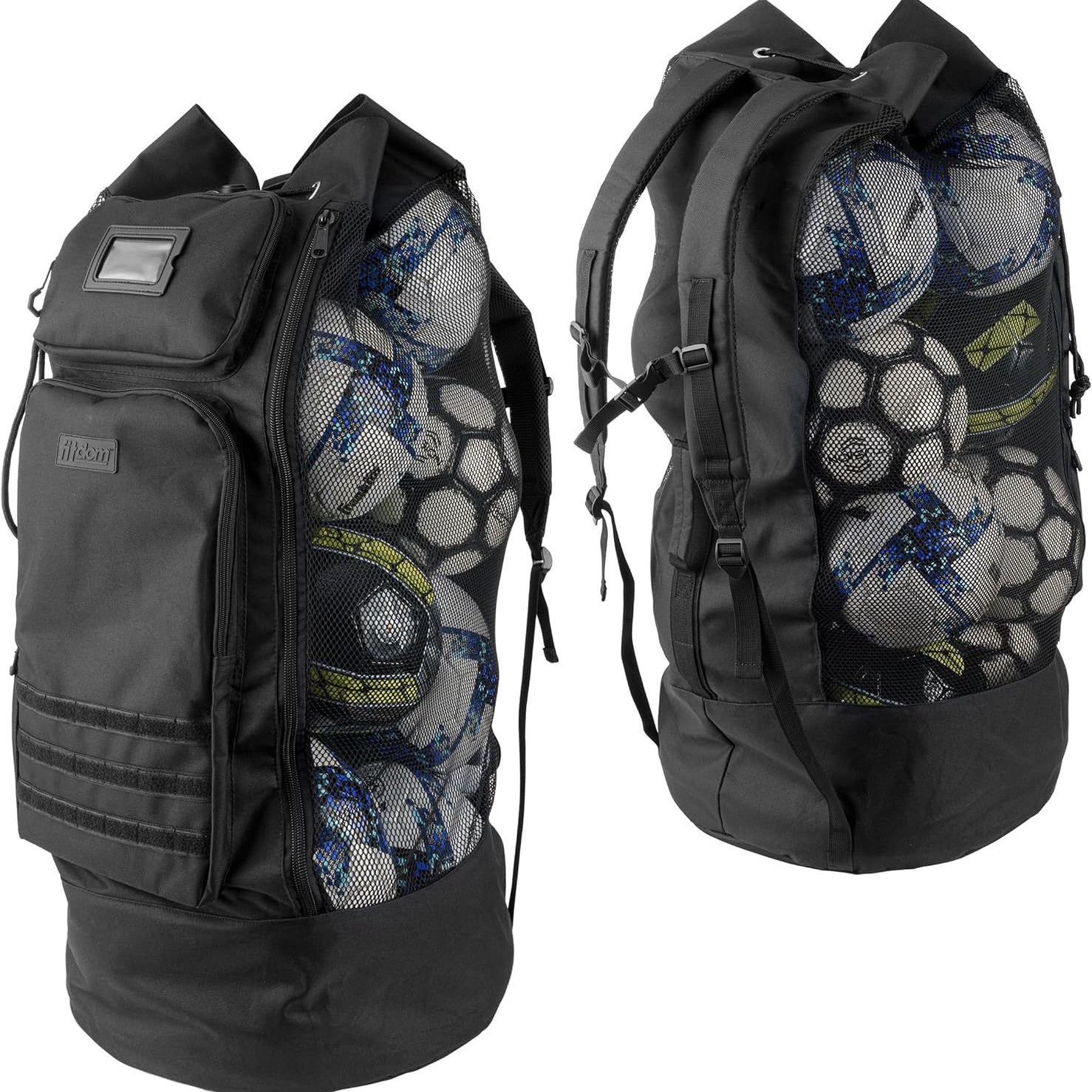 Large-capacity double-shoulder sports bag for football and basketball, portable sports bag, basketball bag, OEM cross-border customization