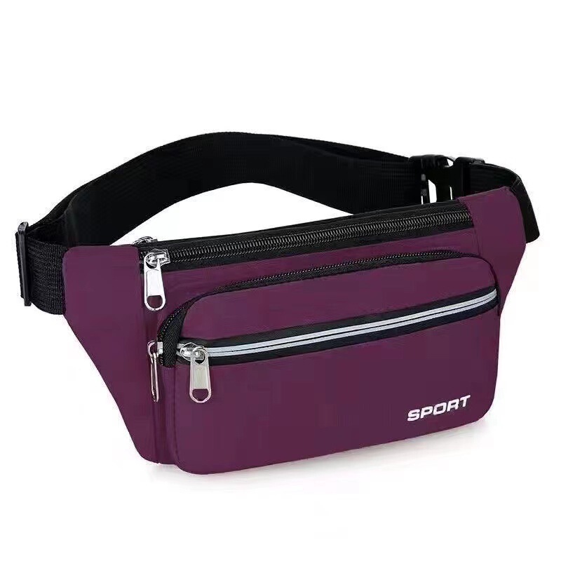 New waterproof waist bag men's and women's multi-functional large capacity work leisure sports wear-resistant cashier mobile phone wallet