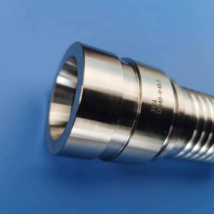 316L不锈钢拷贝林接头  拷贝林胶管接头 卡箍式柔性管接头