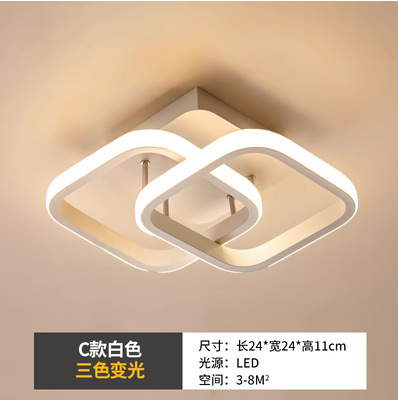 Moderno minimalista escalera pasillo luz de techo Entrada luz balcón hogar Luz LED al por mayor