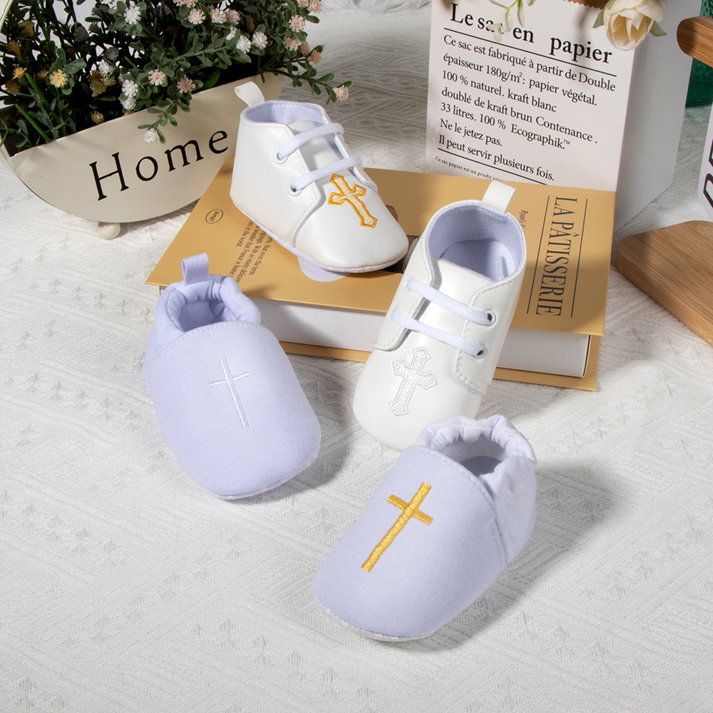 春秋季新款宝宝鞋0-1岁学步鞋系带防滑婴儿运动休闲鞋 baby shoes