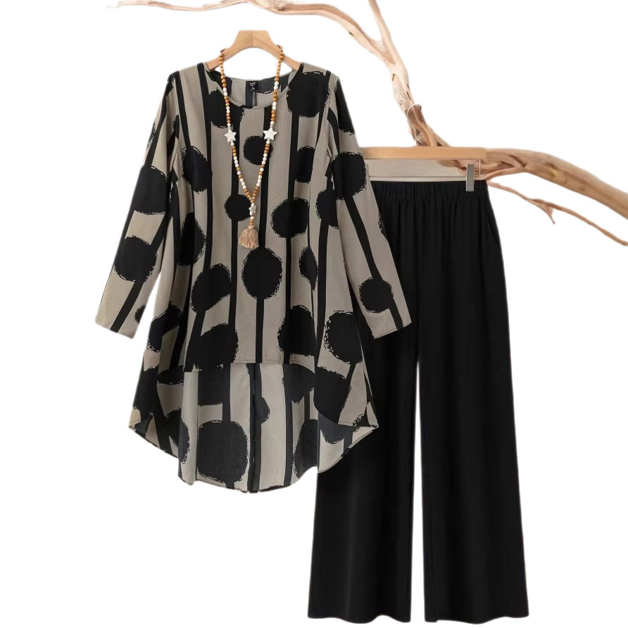 Cross-border Plus-size Standard Sizing Suitable For And , Various Printed Loose-fitting Women's Casual_voghion.com