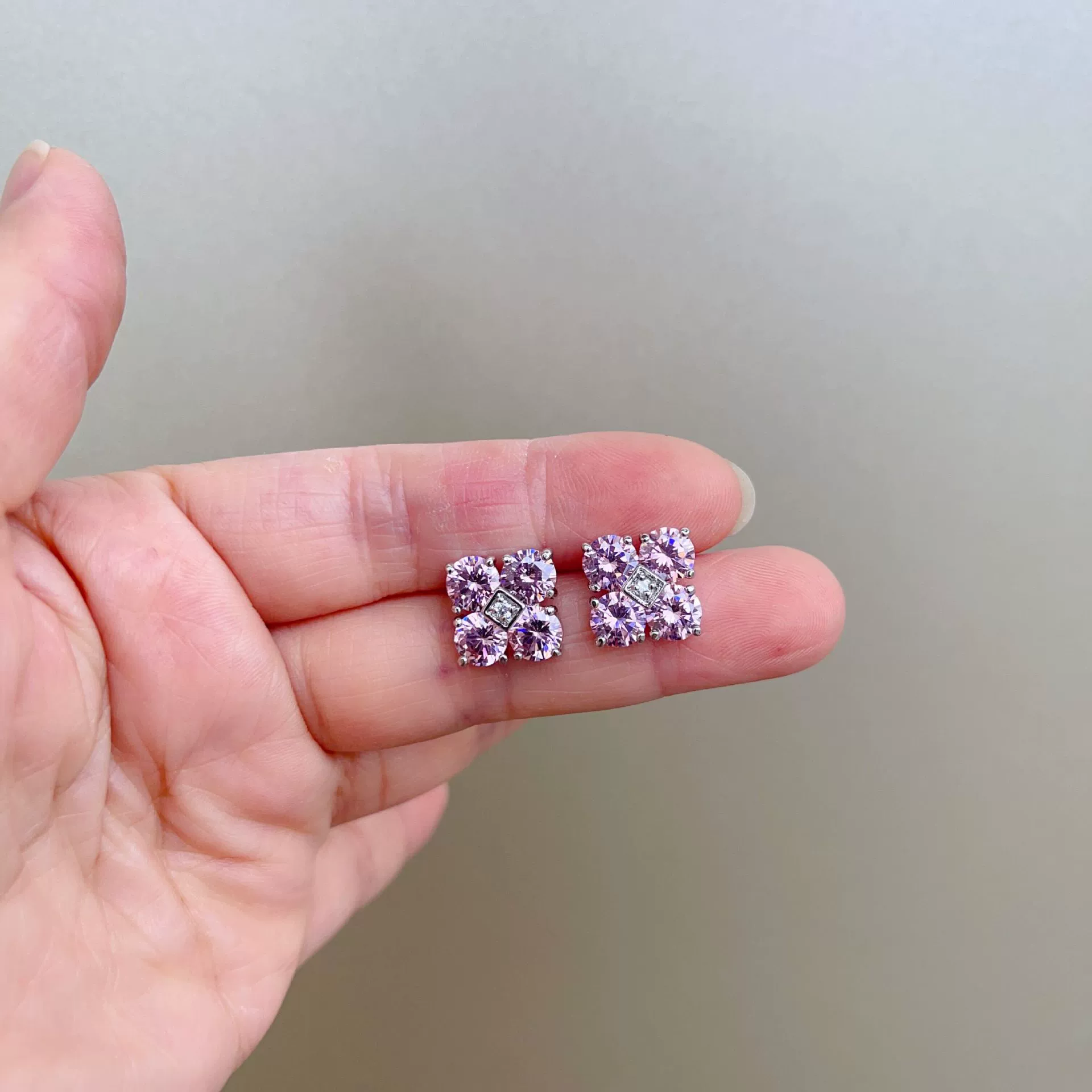 Zirconium, stone inlay, earrings, set, necklace, chain, simple and elegant design, for import, wholesale