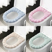 H 43743 Plush winter toilet cover ë�޶�����Ͱ����羳��
