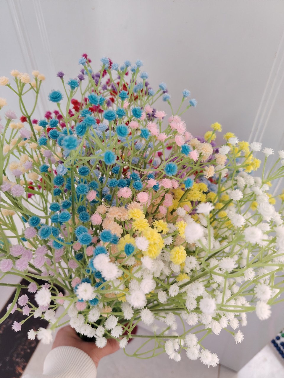 Simulated Baby's Breath Bouquet, Fake Flowers, Plastic Flowers, Ins Photo Decoration Flowers