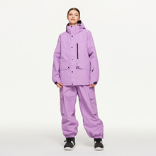 防水单板滑雪服套装男女欧美跨境新款冬季