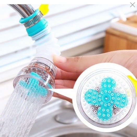 Extensor de Grifo Antisalpicaduras de Plástico PP con Rotación de 360 Grados