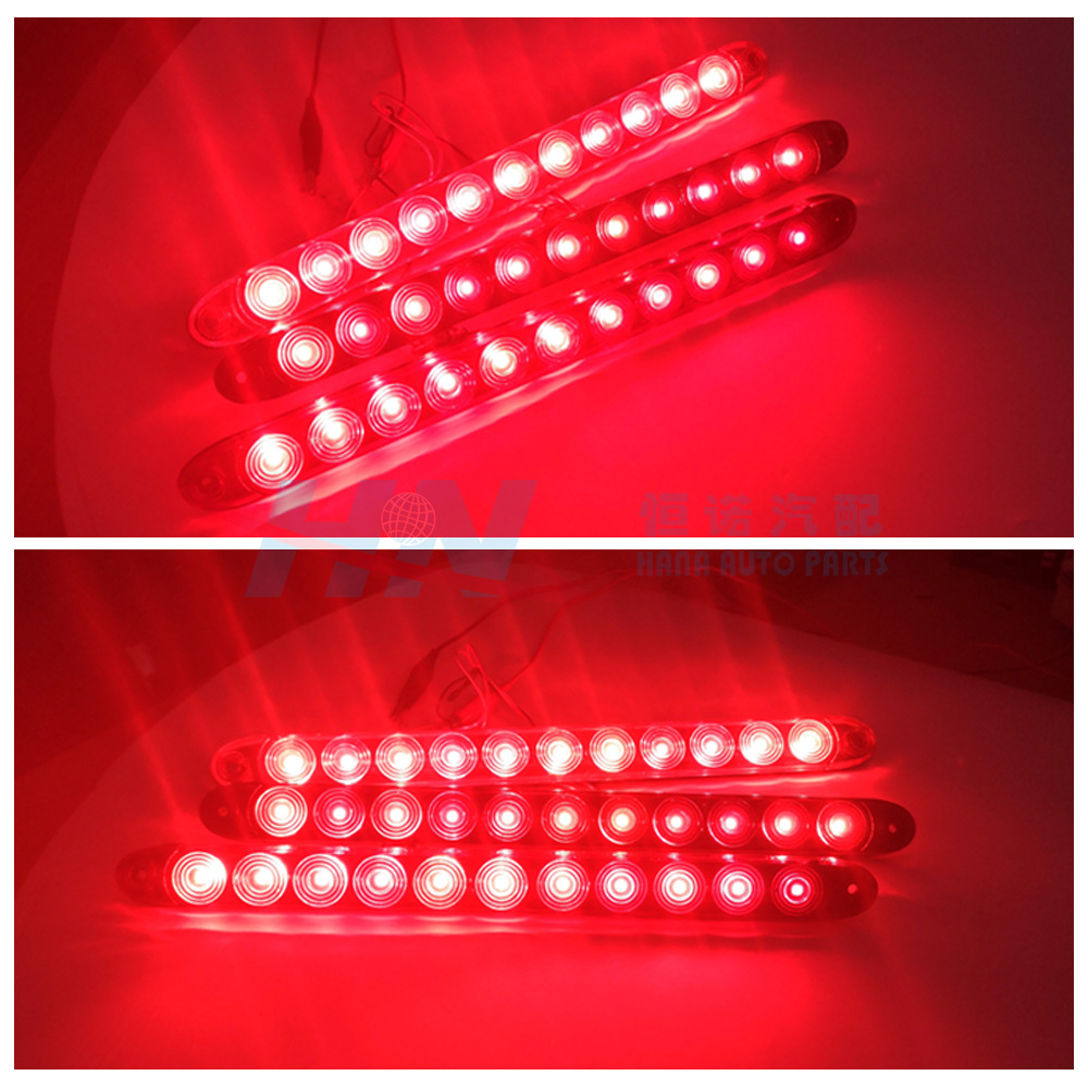 Camión camión luz trasera 24V LED luz de freno Luz de marcha trasera camión Luz de marcha