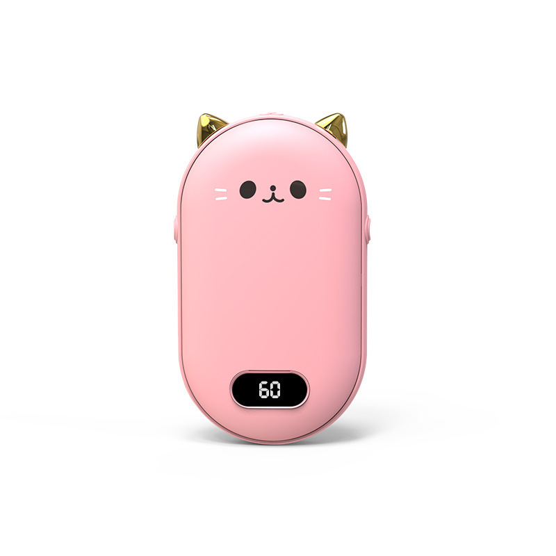 跨境爆款磁吸暖手宝二合一新款猫爪暖手宝 usb充电便捷女生暖宝宝|undefined