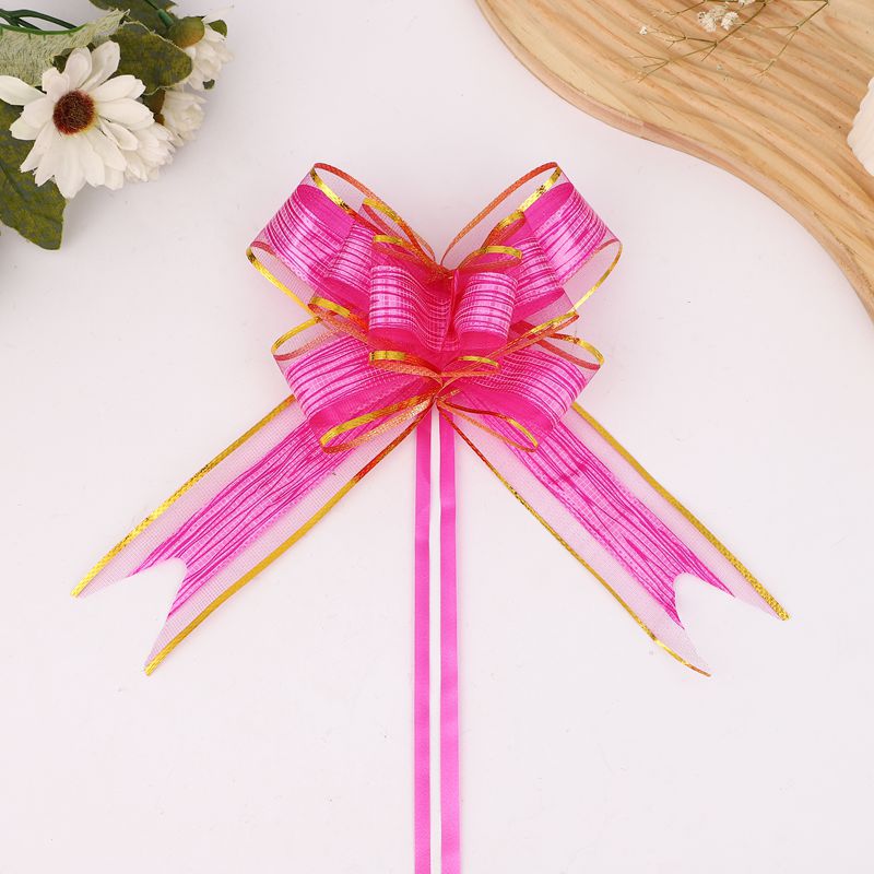 Transfronterizo 50 gran borde dorado patrón de corteza hilo de nieve arco flor tirada a mano regalo de Navidad flor cesta de frutas embalaje flor dibujo