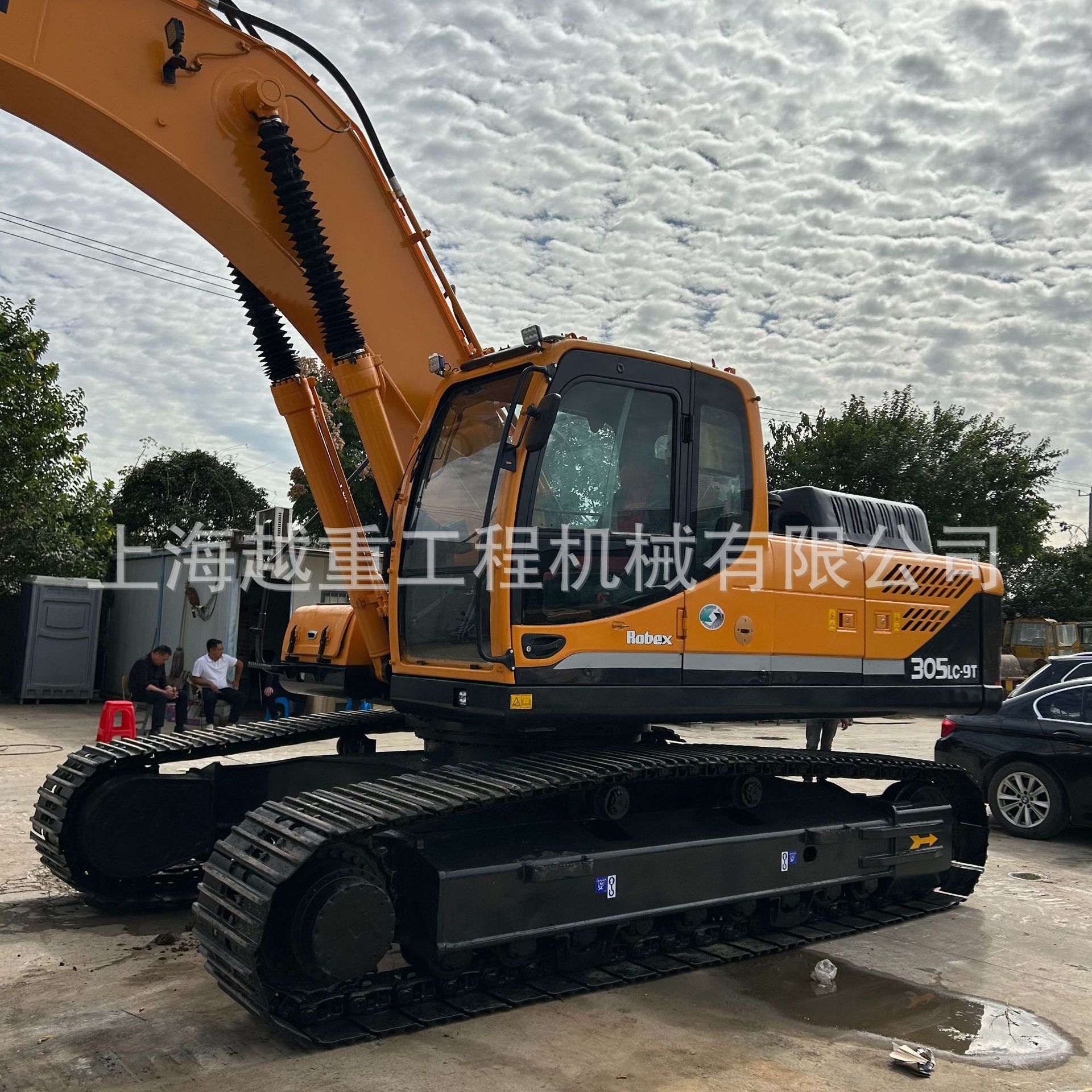 现货转让 二手现代挖机 HYUNDAI/现代305LC-9T挖掘机 外贸出口