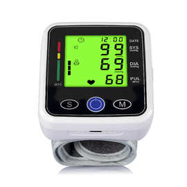 维乐高新款腕式智能电子血压计 真人语音播报跨境专供电子血压仪