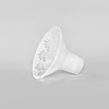 Electric breast pump, handheld silica gel megaphone, tee