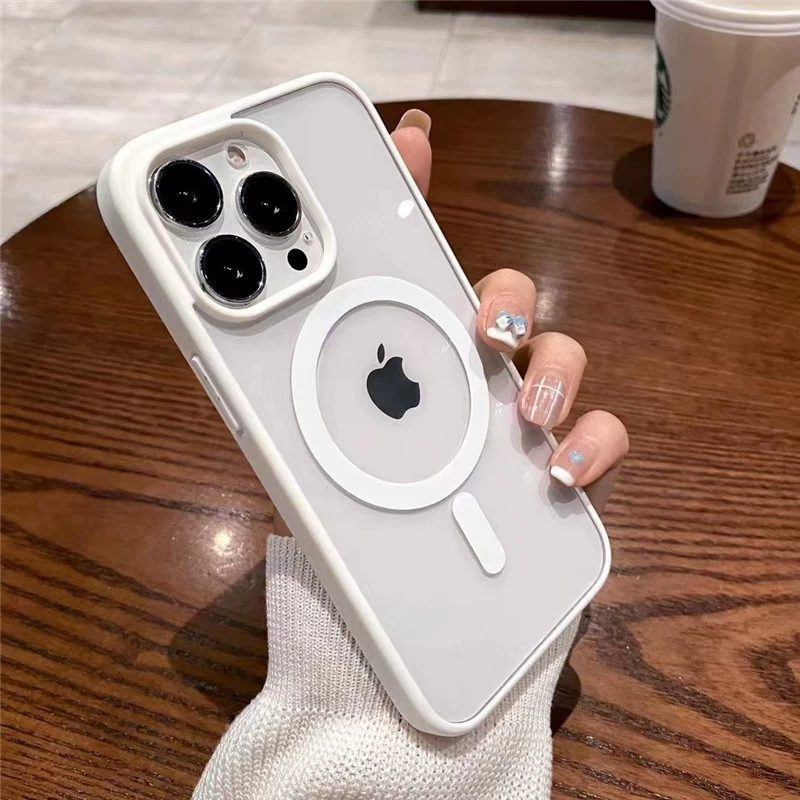 Apple, совместимый чехол для телефона, прозрачный матовый iPhone 16, акриловый защитный чехол, iphone, 16promax