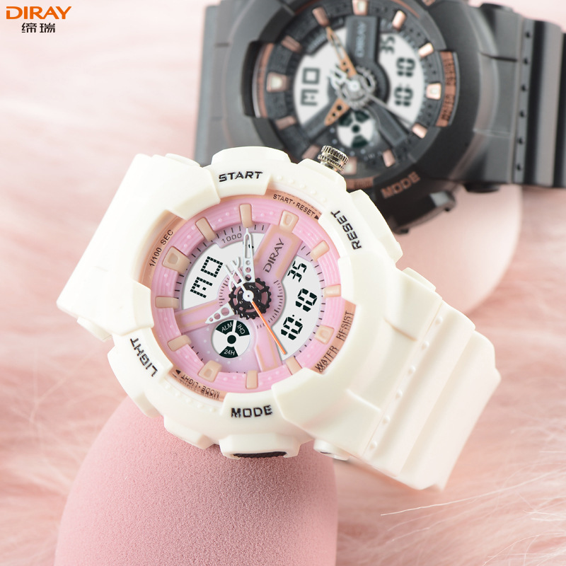 缔瑞厂家直销学生电子手表防水耐摔夜光运动腕表外贸款电子表批发|ms