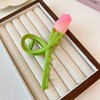 Hairgrip, brand crab pin, shark, fresh hair accessory, flowered, South Korea, new collection