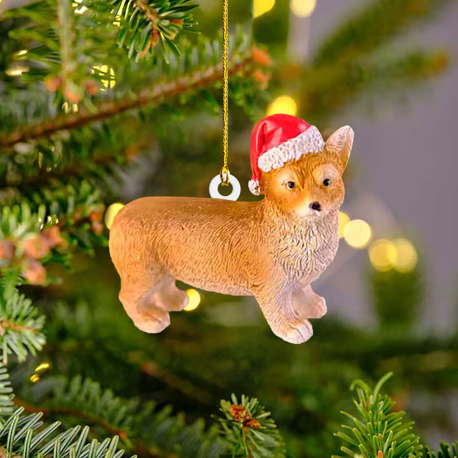 Christmas Cute Animal Arylic Party Hanging Ornaments display picture 4