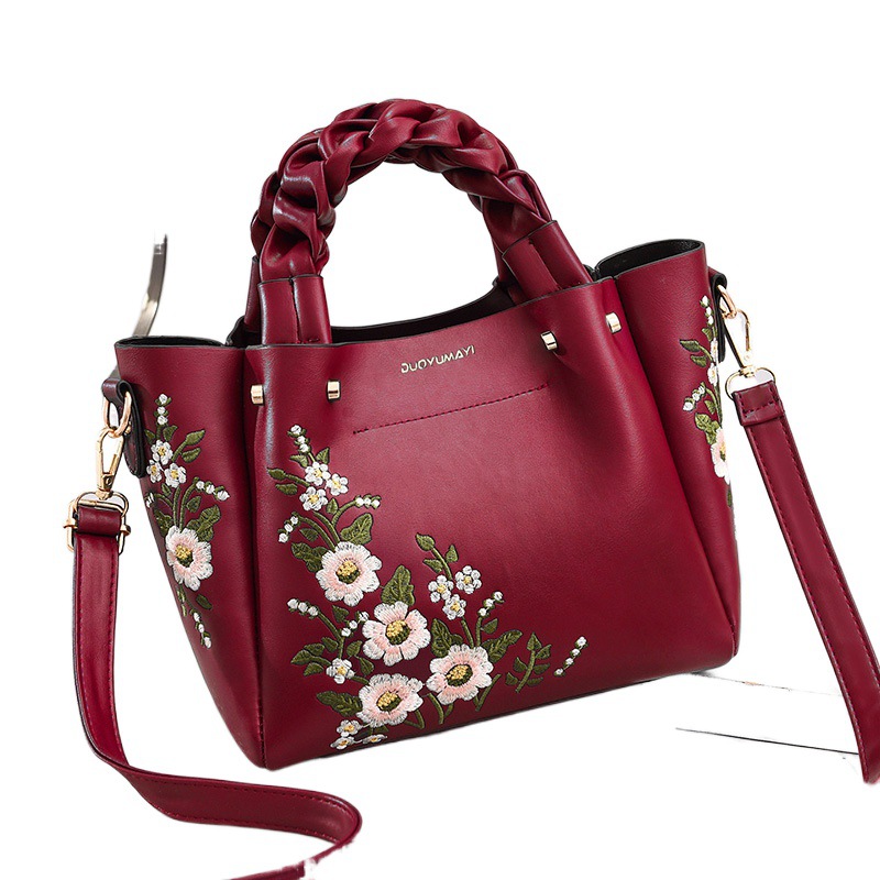 Bolso de mujer Taizhou bolso de mujer nuevo estilo chino bolso de mano floral bolso de mujer moda bolsas de hombro