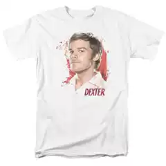 European and American series DEXTER BORN IN BLOOD DEXTER foreign trade retro classic men's T-shirt