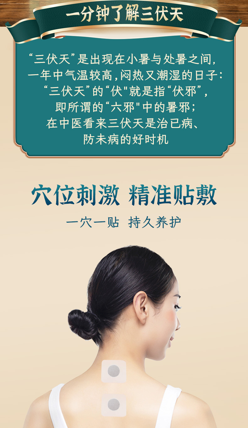 三伏贴透气穴位贴1盒30贴热敷贴温灸穴位贴草本艾灸贴三伏膏贴-阿里巴巴
