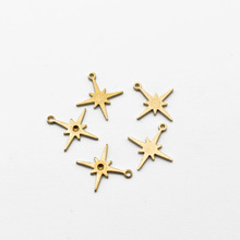 DIY飾品銅配件12*13.3mm星星 吊墜 毛坯 銅片 幾何圖形