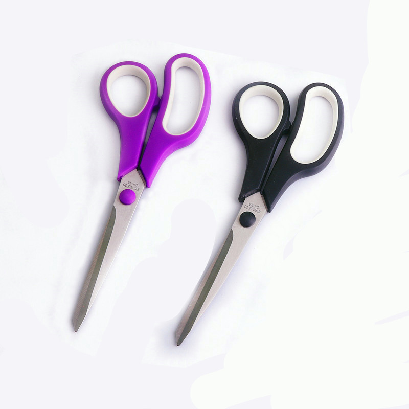 办公剪刀8寸 裁缝剪刀 强力手工剪刀 不锈钢剪刀厂家现货直销详情29