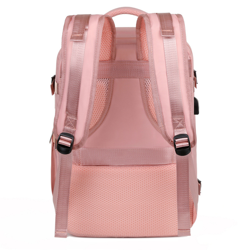 Mochila de viaje extendida de moda duradera de nuevo estilo transfronterizo, mochila para computadora de 16 pulgadas, mochila de negocios de cercanías simple